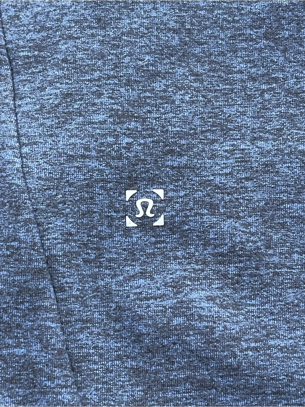 Lululemon Men's Navy Full-Zip Hooded Sweatshirt Size XXL